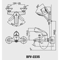 Vòi sen tắm Inax BFV-223S