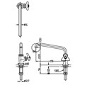Vòi chậu lavabo lạnh INAX LF-14-13