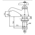 Vòi chậu lavabo lạnh INAX LF-1