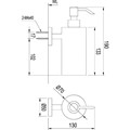 Hộp đựng xà phòng nước INAX KFV-25AY