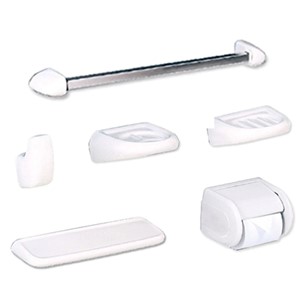Bộ Phụ Kiện Phòng Tắm  6 Món INAX H-AC400V6 Bằng Sứ 