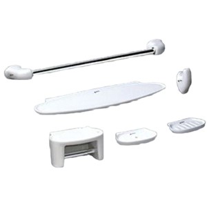 Bộ Phụ Kiện Phòng Tắm 6 Món INAX H-AC480V6 Bằng Sứ 