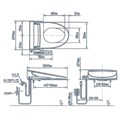 Nắp rửa điện tử INAX CW-H20VN