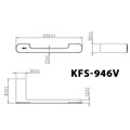Móc treo giấy vệ sinh INAX KFS-946V
