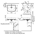 Chậu Đặt Bàn Lavabo INAX AL-638V