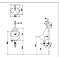 Bồn tiểu nam treo tường INAX U-116V