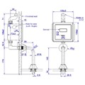 Van xả tiểu nam cảm ứng INAX OKUV-30SM