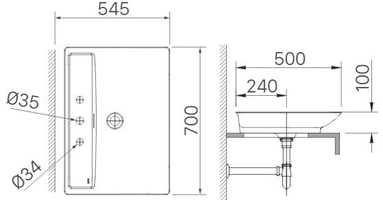 Chậu Đặt Bàn Lavabo INAX AL-S630V